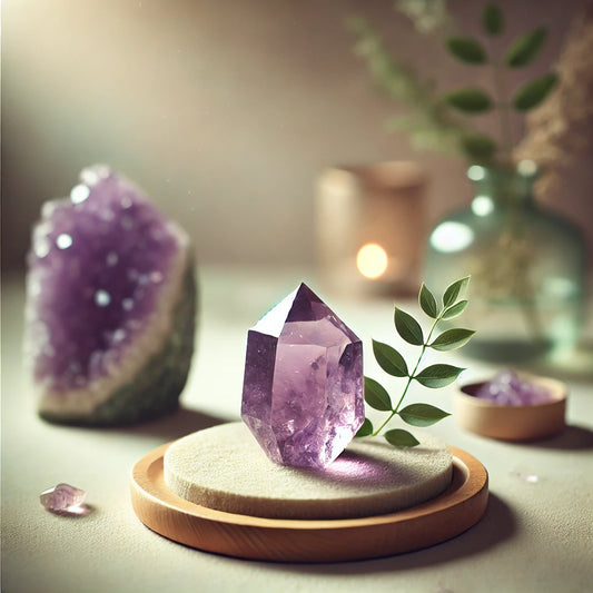 Die spirituelle Kraft des Amethysts: Dein Begleiter für innere Ruhe und Klarheit