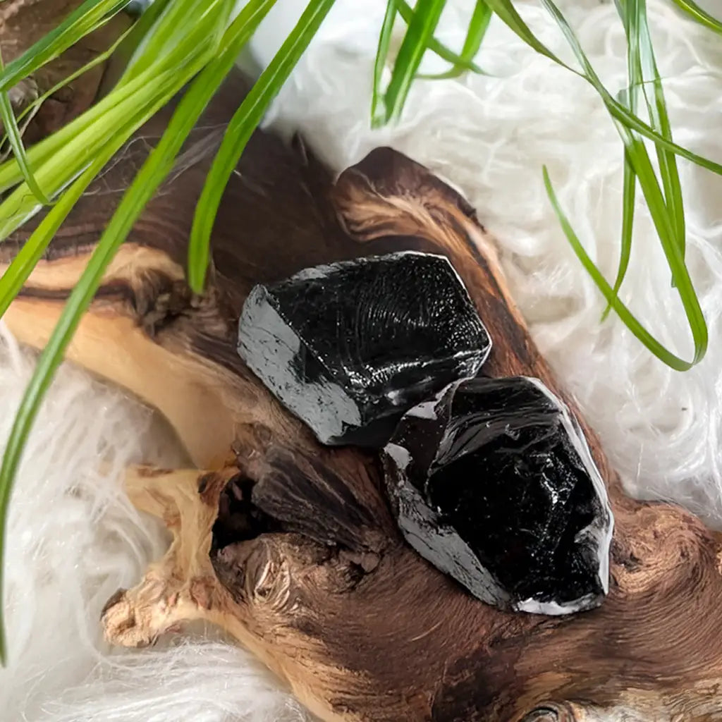 Obsidian Rohsteine – Schutz vor Negativität